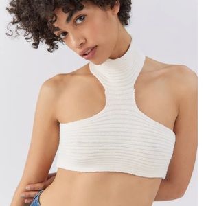 Knit tube top